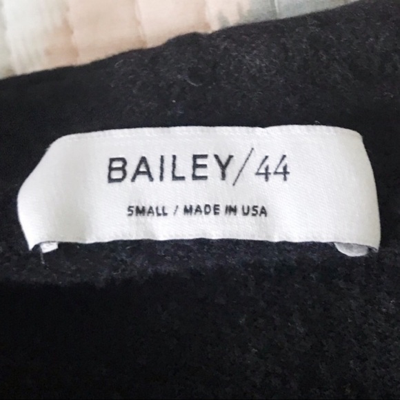 Revolve X Bailey 44 Soulmate Cold-Shoulder Long Sleeve Black Sweatshirt - Picture 5 of 8